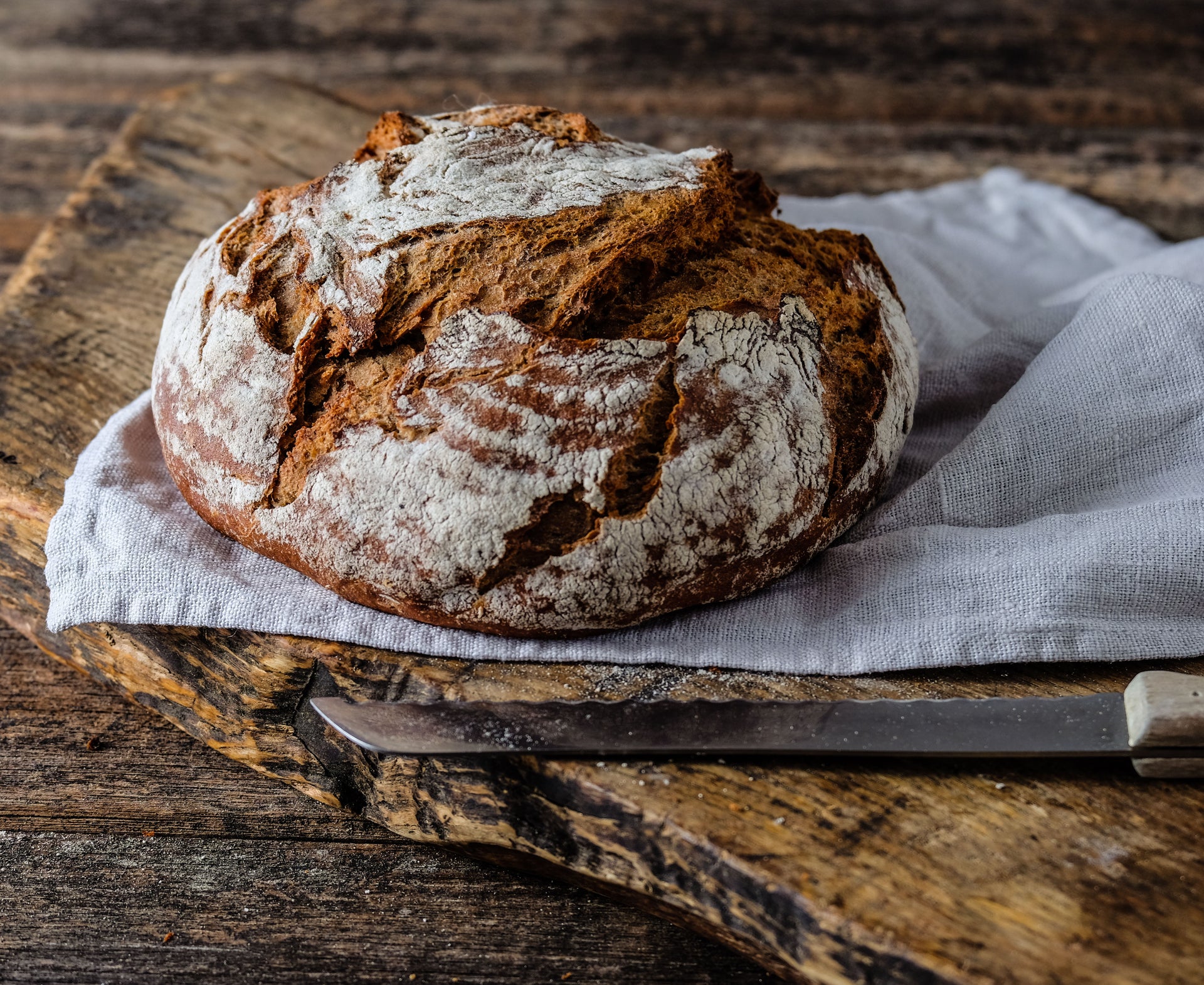 Wood-Oven Bread