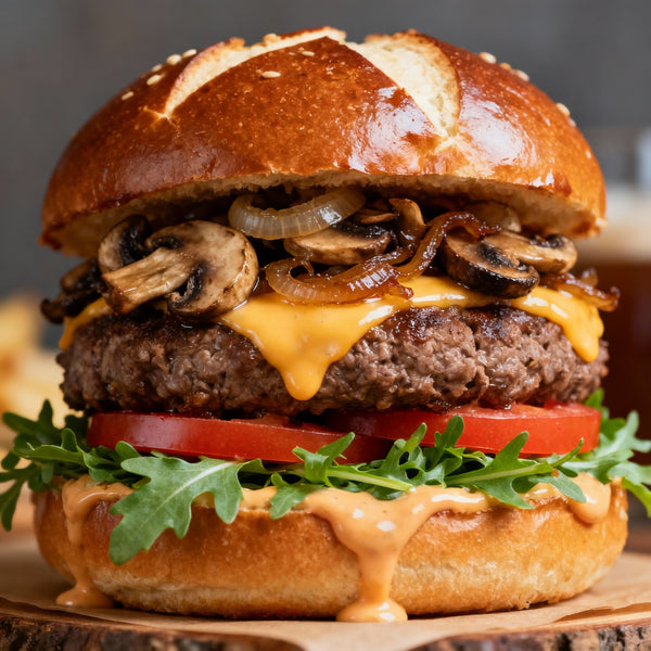 Pretzelicious Burger