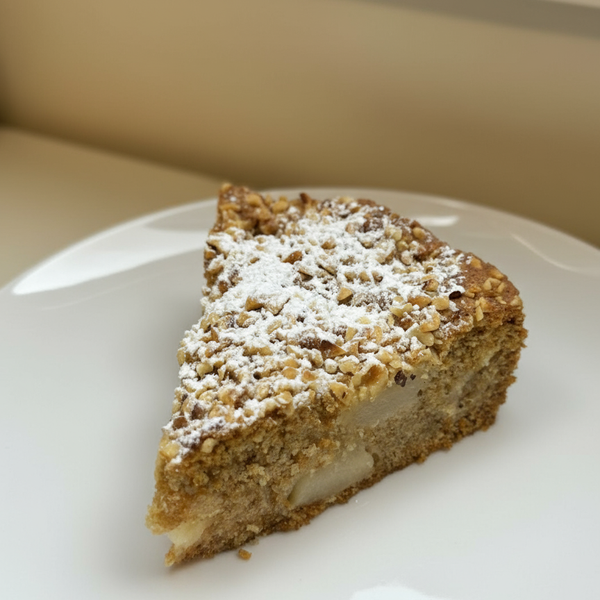 Gluten-Free Vegan Pear Ginger Cake