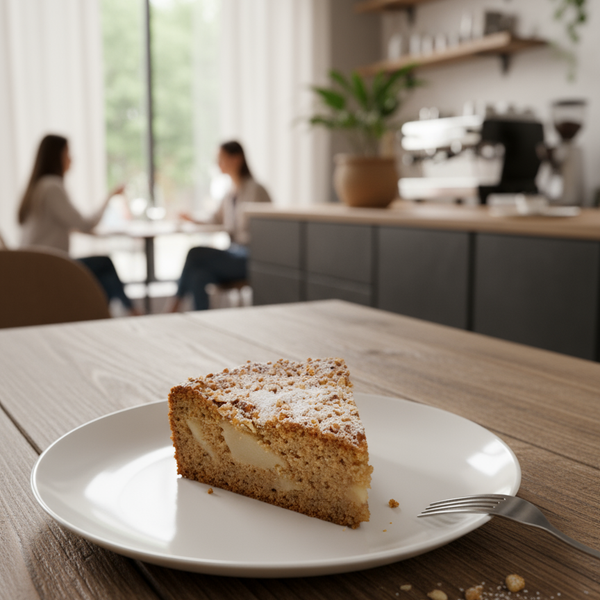 Gluten-Free Vegan Pear Ginger Cake