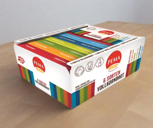 Variation of 6 German Wholegrain Breads