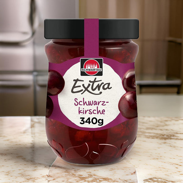 Premium Vegan Black Cherry Jam
