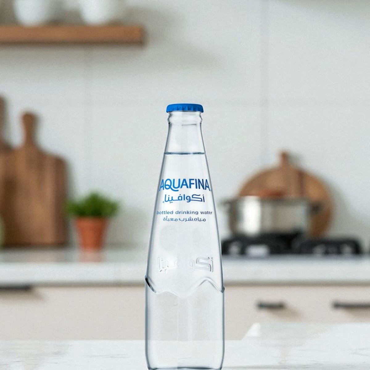 Aquafina Glass Bottled Drinking Water