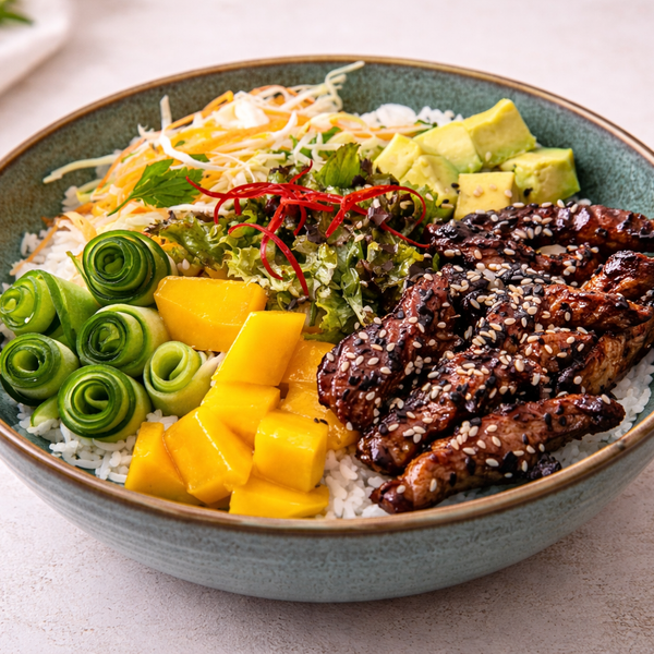 Sesame Beef Bowl