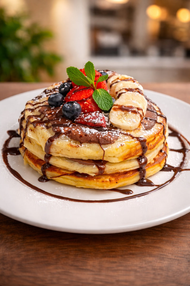 Blueberry Protein Pancake