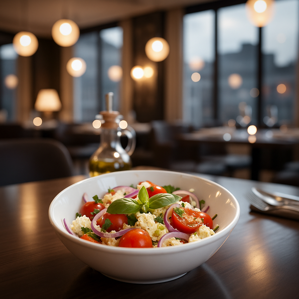 Cherry Tomato & Feta Salad