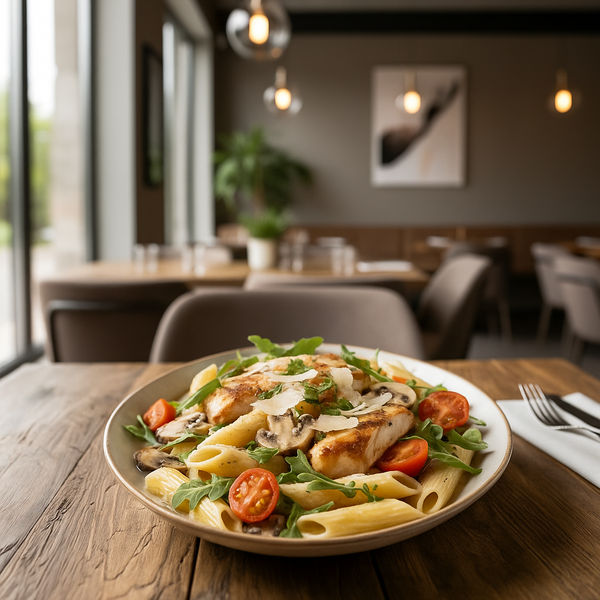 Chicken Mushroom Penne