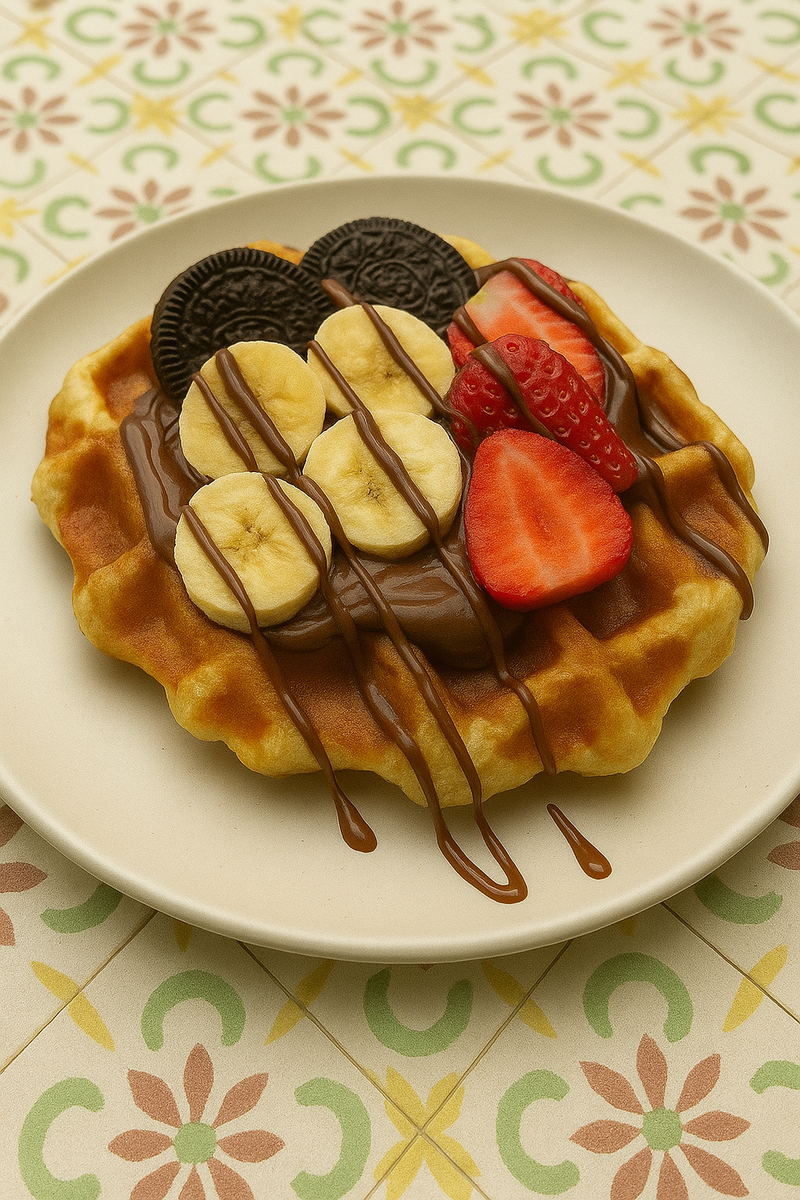 Cookies and Cream Waffle