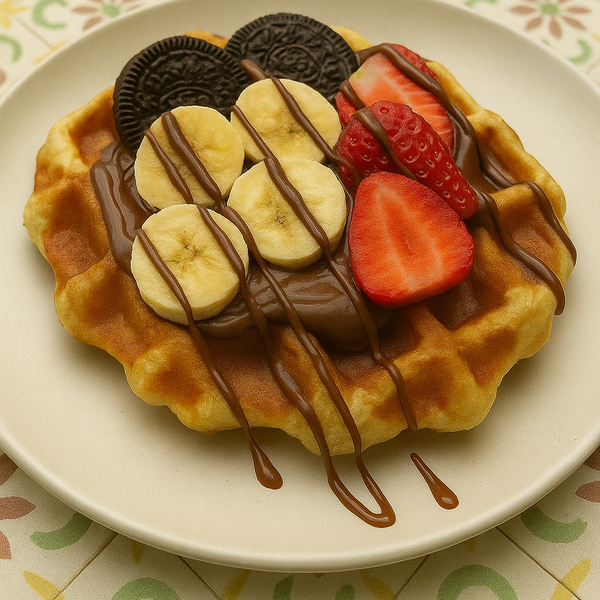 Cookies and Cream Waffle