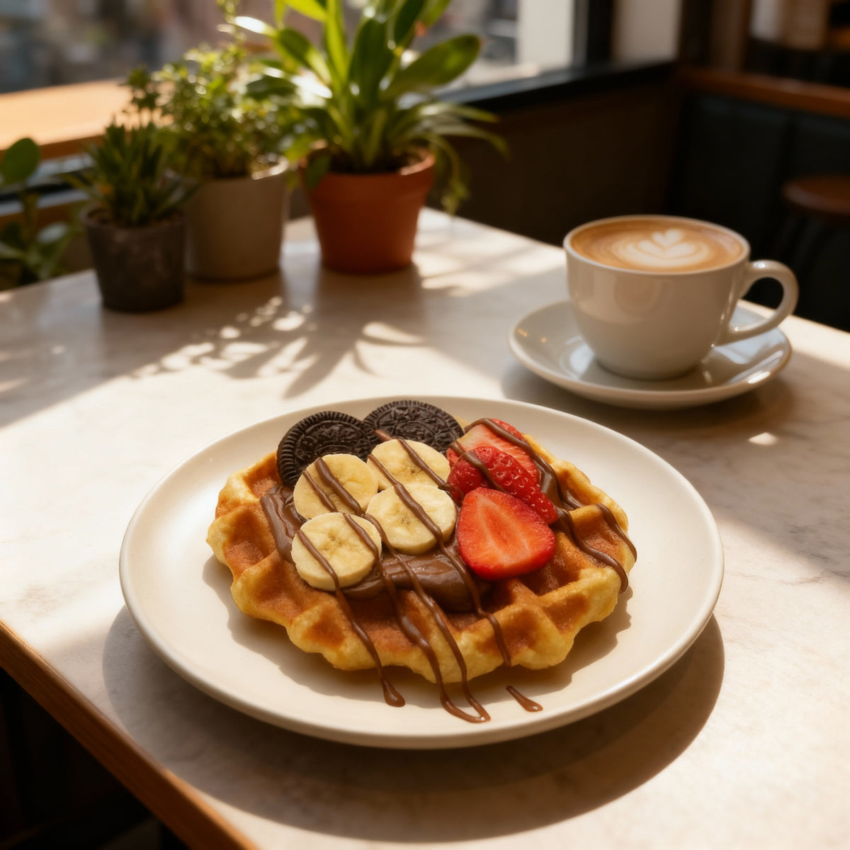 Cookies and Cream Waffle