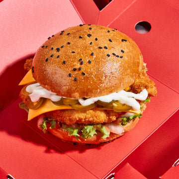 Crispy Chicken Schnitzelburger