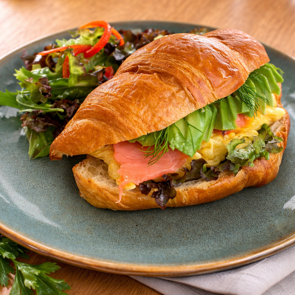 Croissant Salmon Avocado