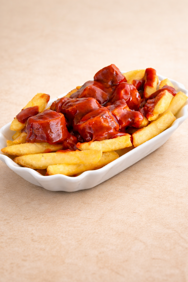 Currywurst with Fries