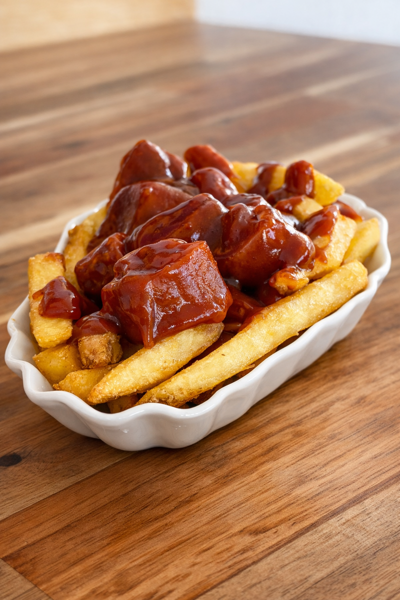 Currywurst with Fries