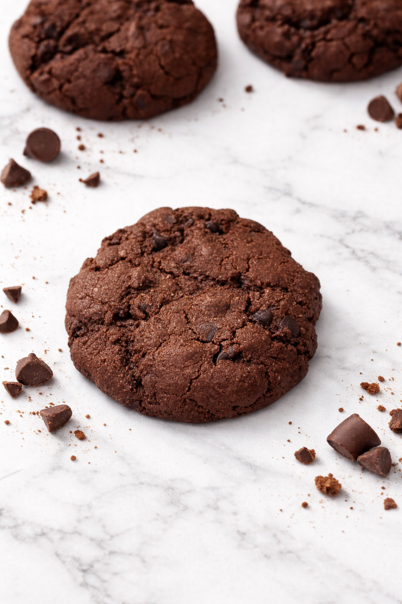 Double Chocolate Chip Cookie