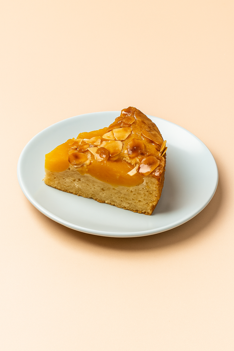 Gluten Free Vegan Peach Cake