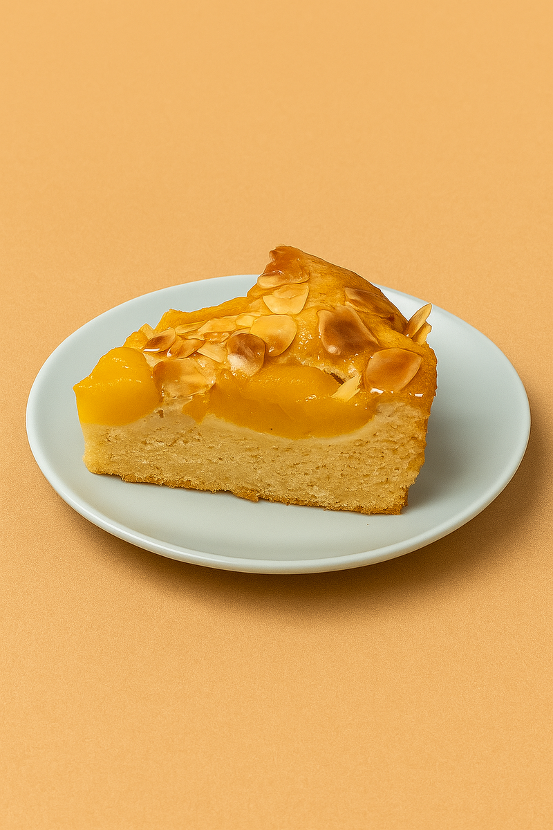 Gluten Free Vegan Peach Cake
