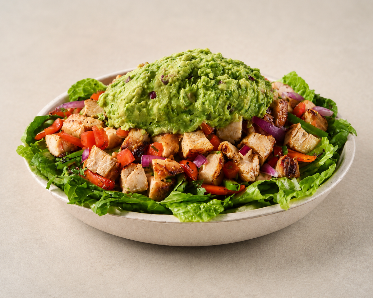 High Protein Low Calorie Chicken Bowl