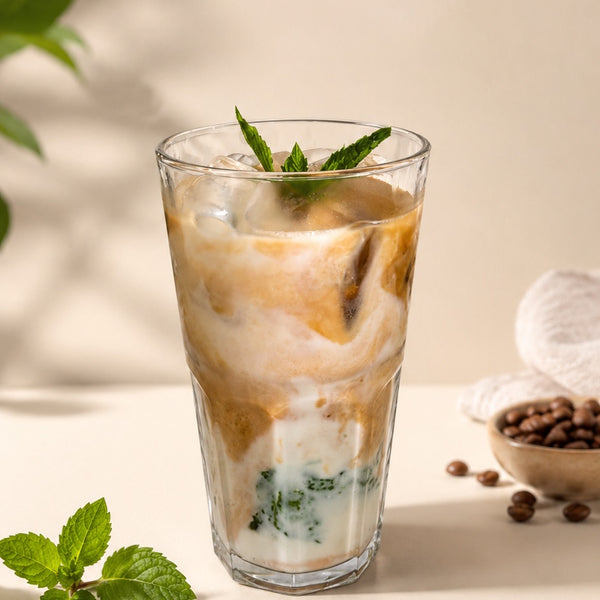 Iced Mint Coconut Latte