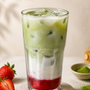 Iced Strawberry Matcha