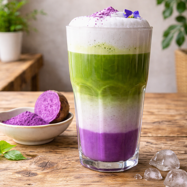 Iced Ube Latte