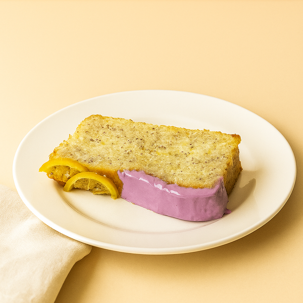 Vegan Lavender Chia Cake