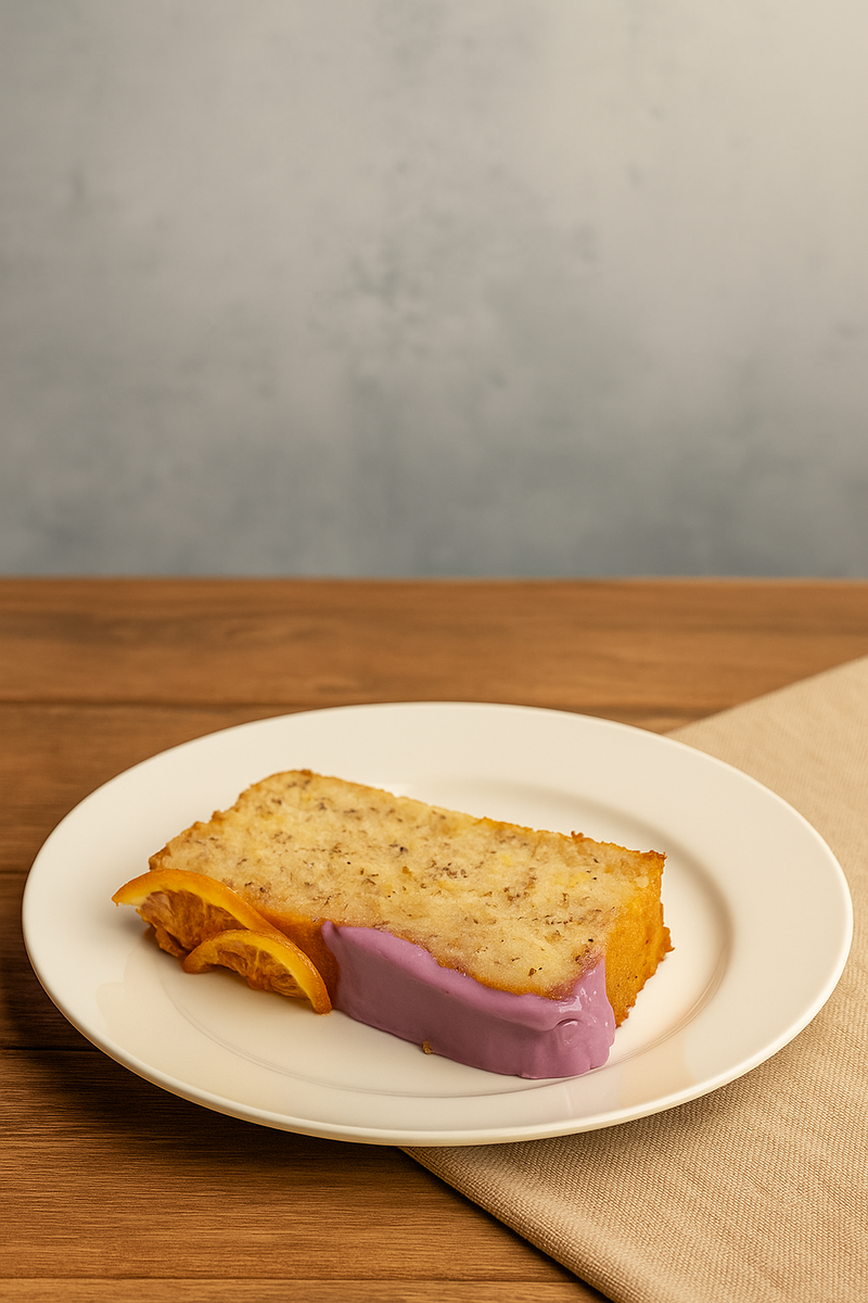 Vegan Lavender Chia Cake
