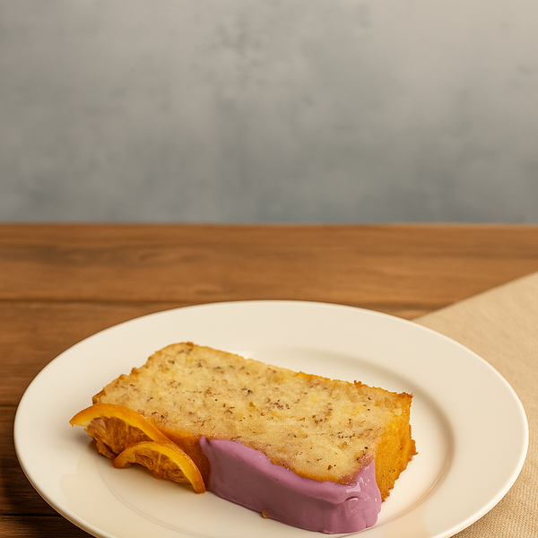 Vegan Lavender Chia Cake