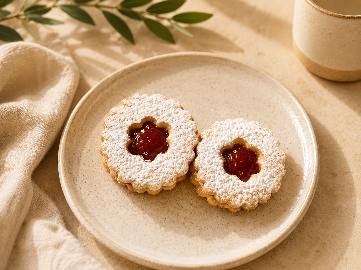 Linzer Cookies