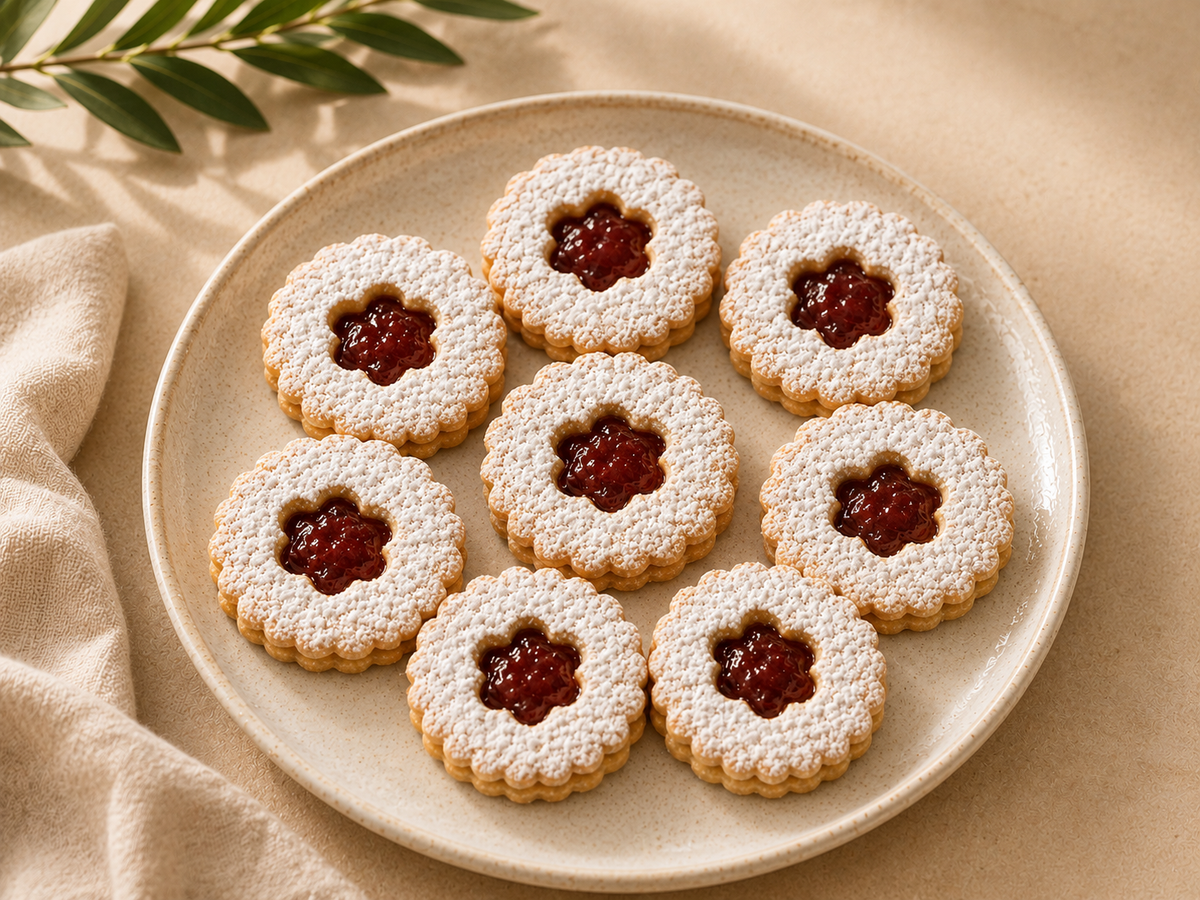 Linzer Cookies