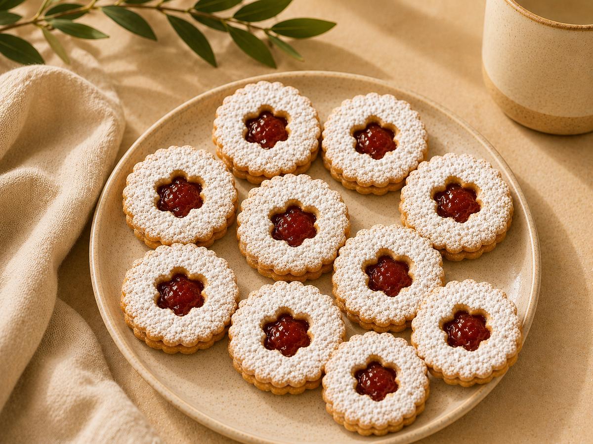Linzer Cookies