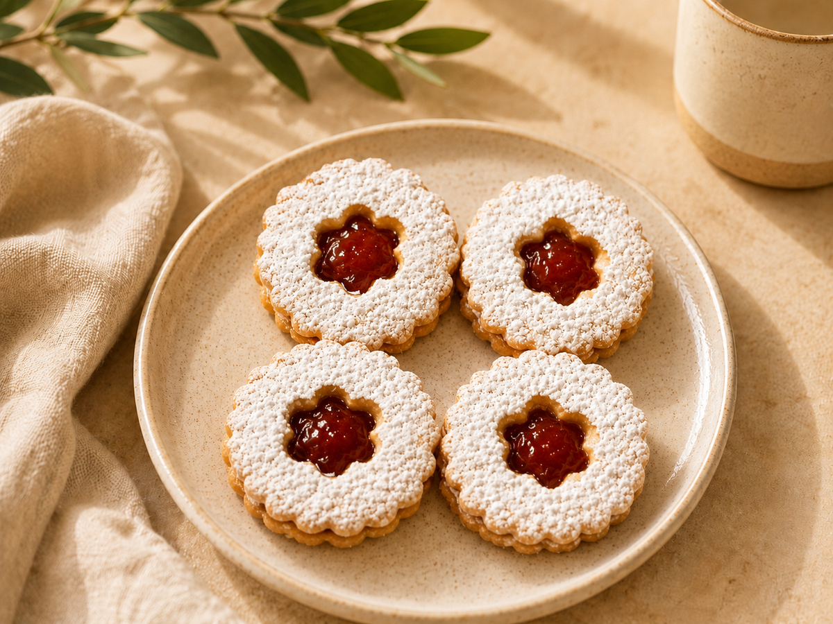 Linzer Cookies