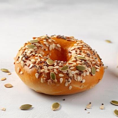 Marbled Rye Bagel