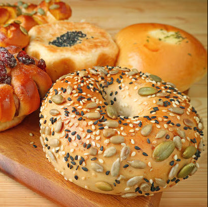 Marbled Rye Bagel