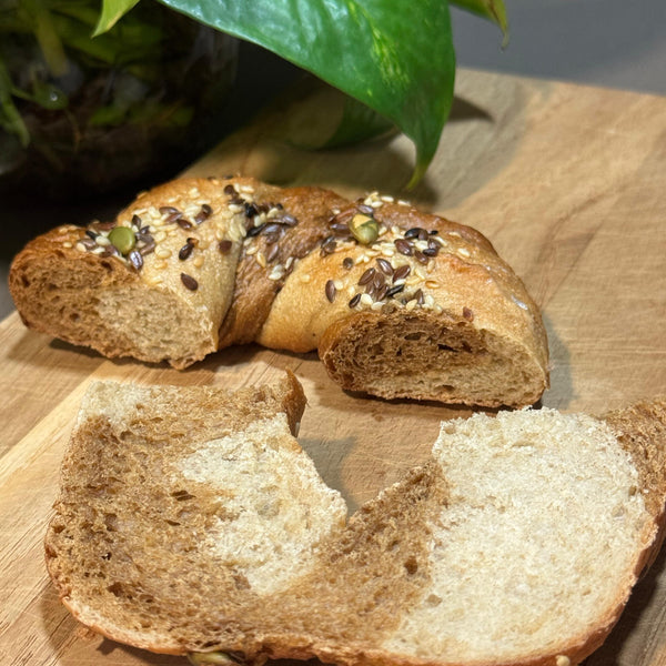 Marbled Rye Bagel