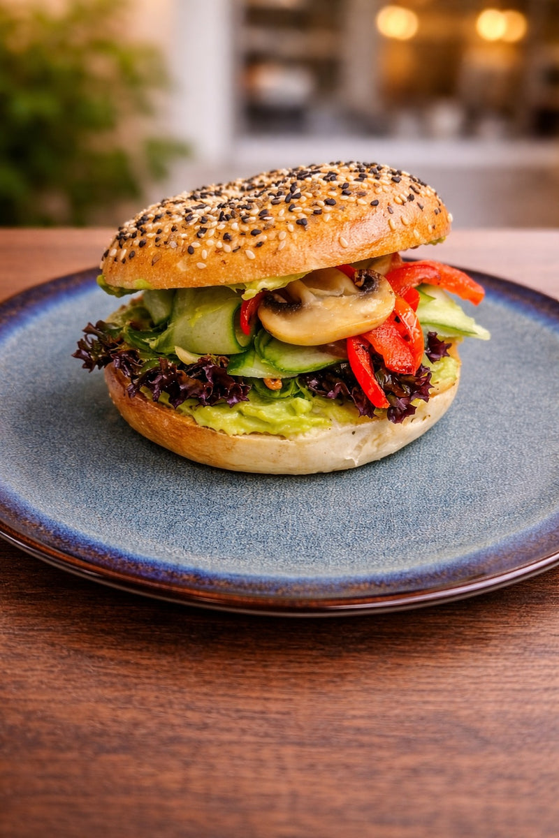 Mrs Vegan Breakfast Bagel