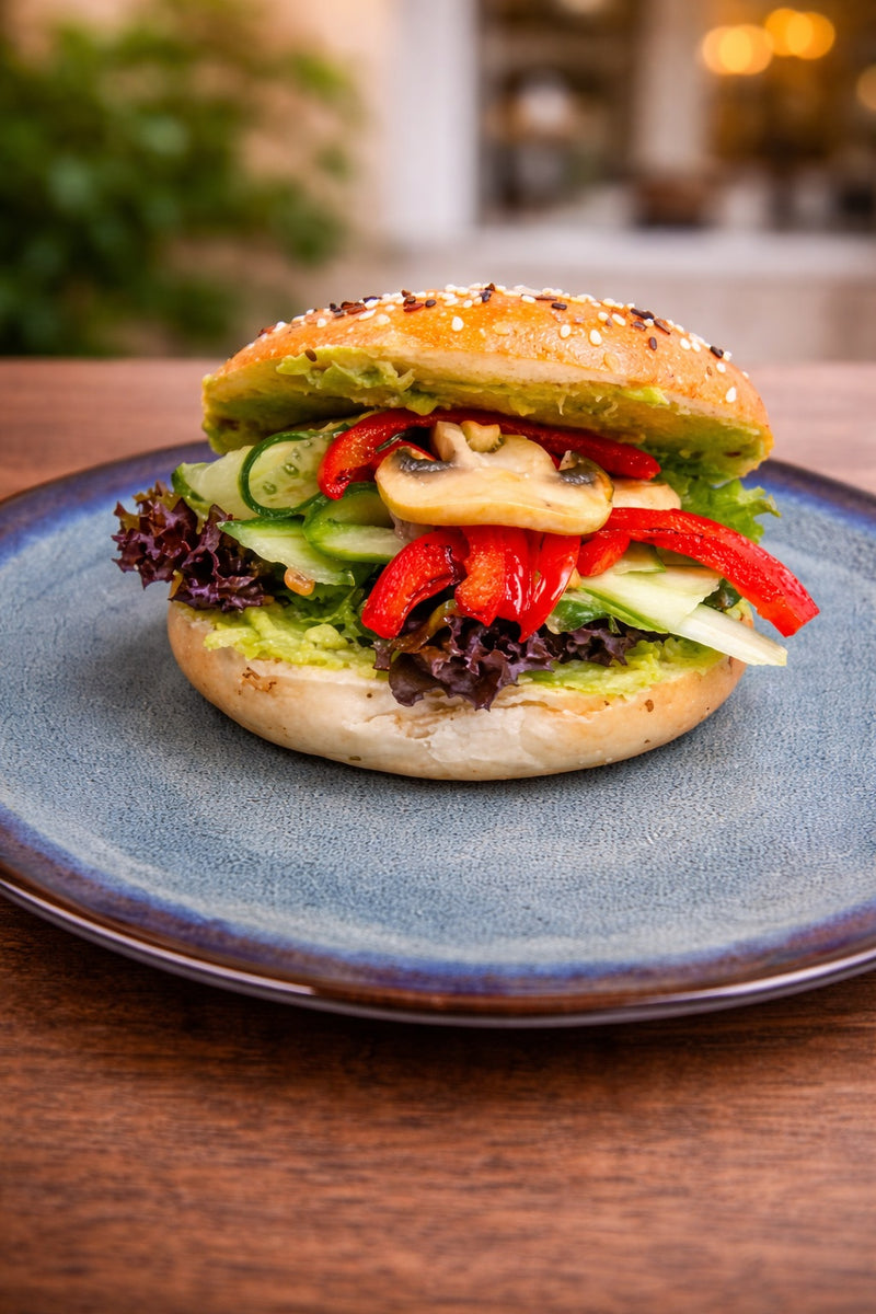 Mrs Vegan Breakfast Bagel