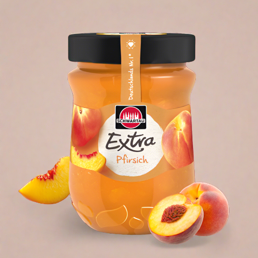 Premium Vegan Peach Jam