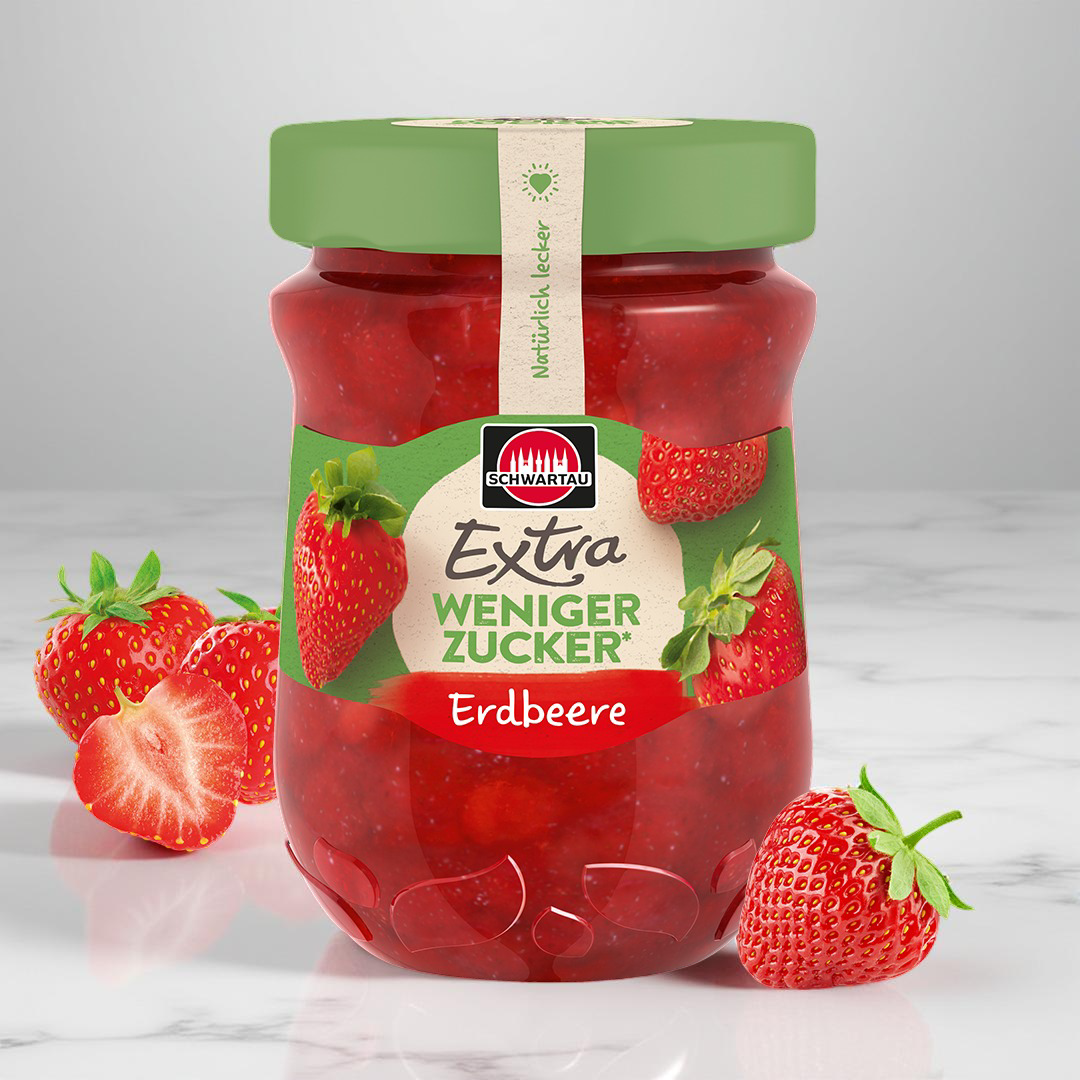 Premium Less Sugar Strawberry Jam
