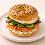 High Protein Bagel Sandwich