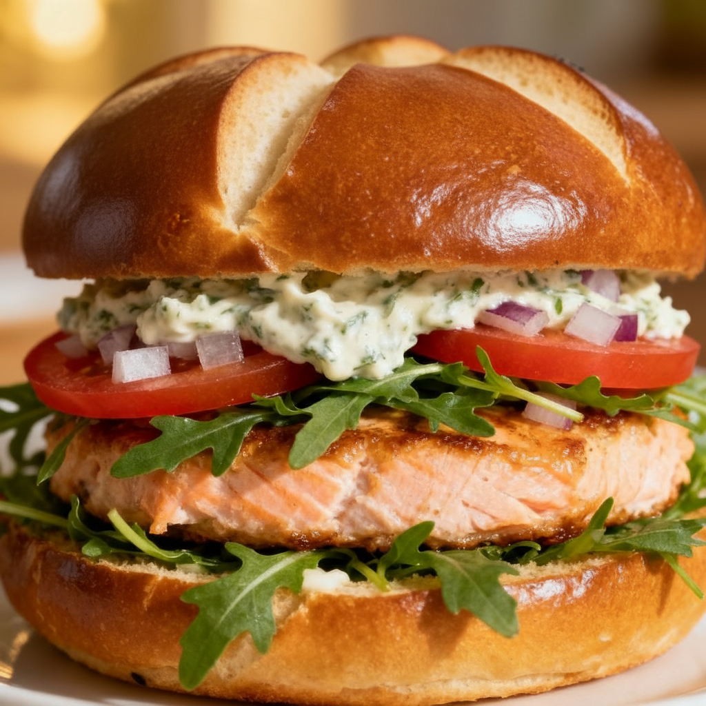 Salmon Burger
