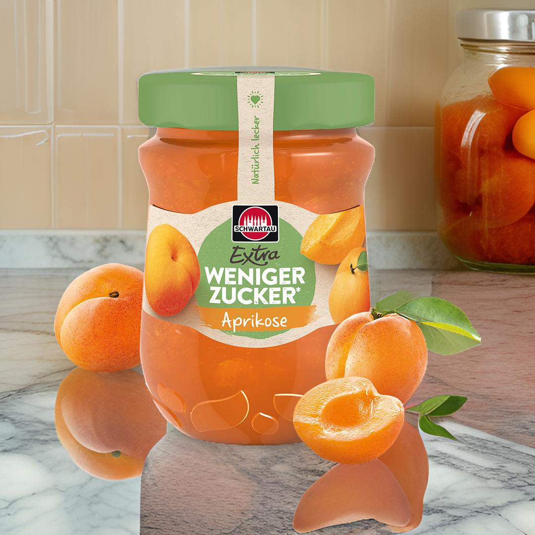 Premium Less Sugar Apricot Jam