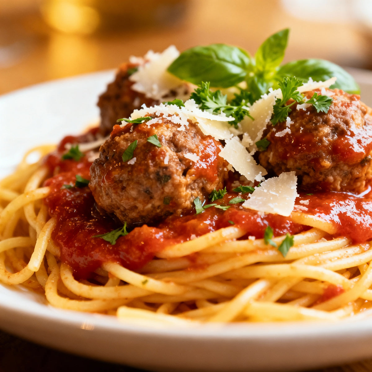 Spaghetti Meatballs