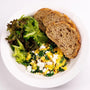 Spinach and Feta Scrambled Eggs