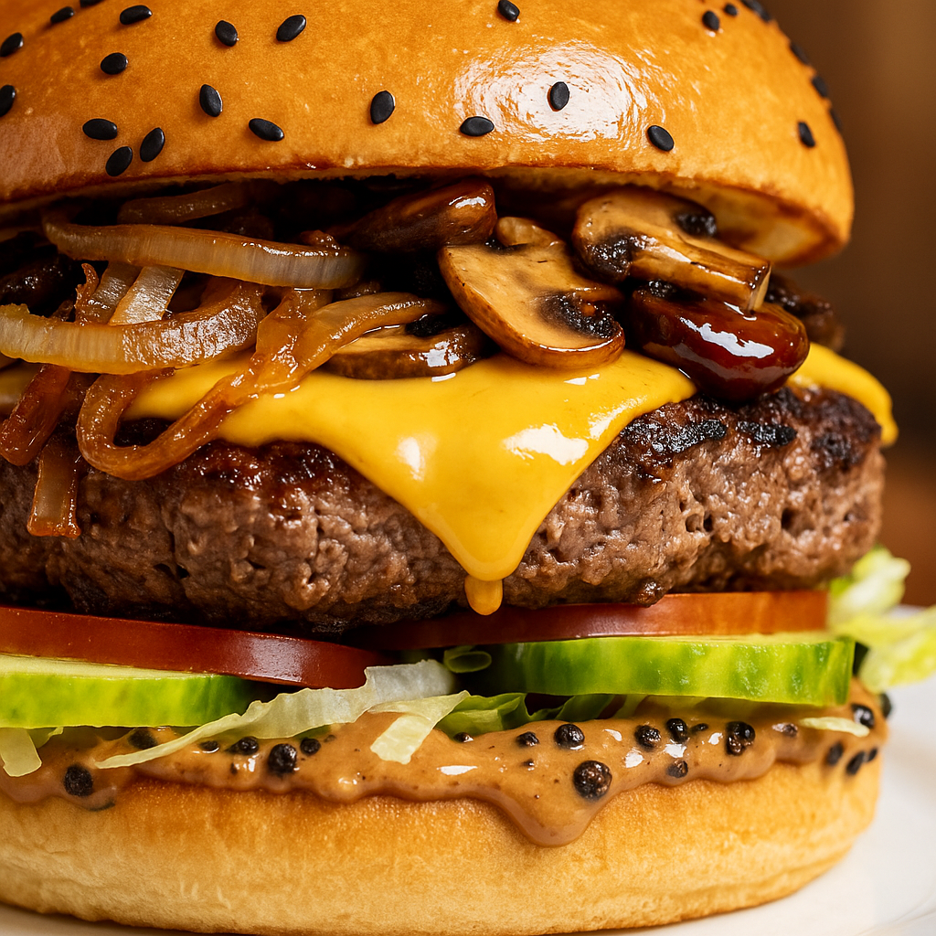 Steak-Wich Burger