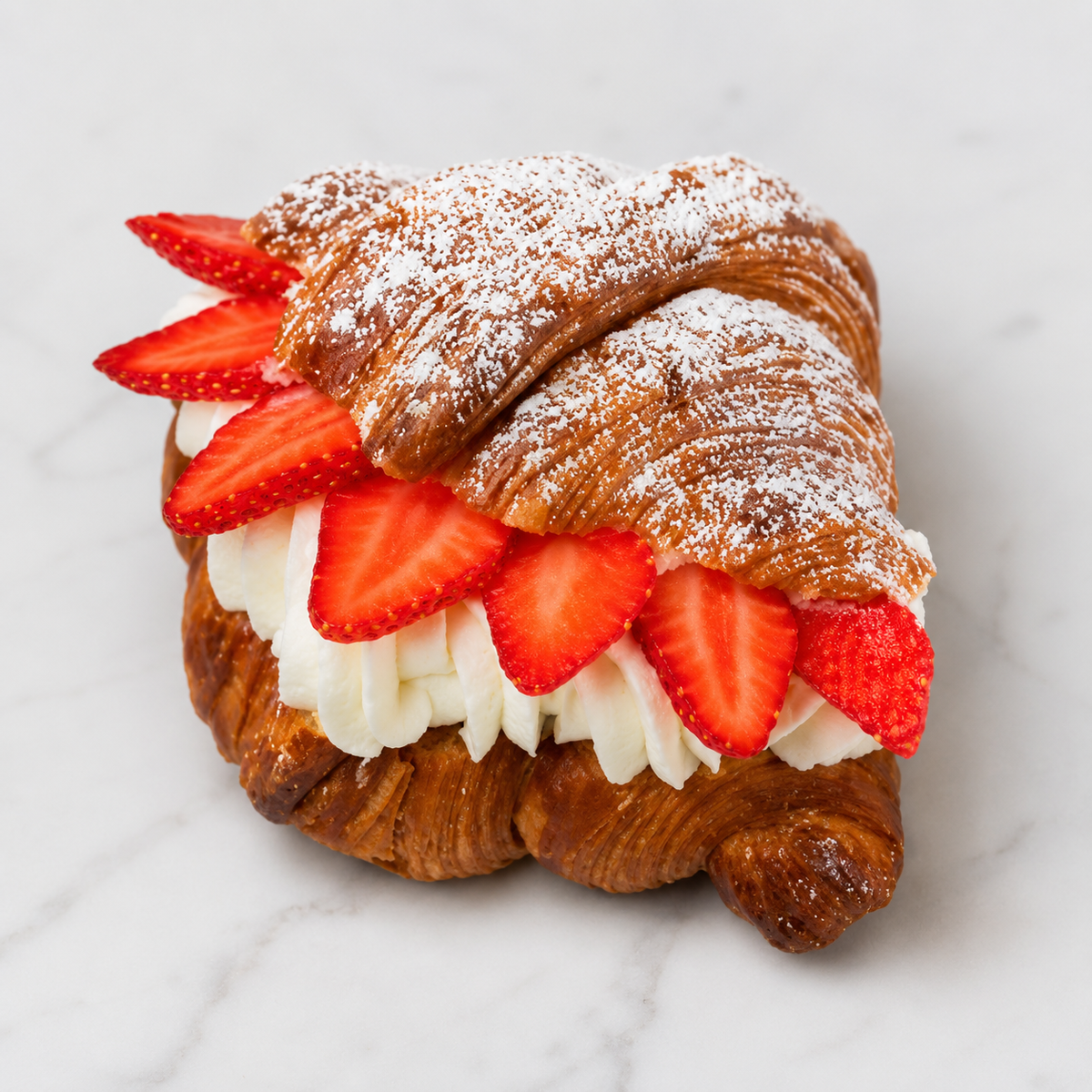 Strawberry Shortcake Croissant