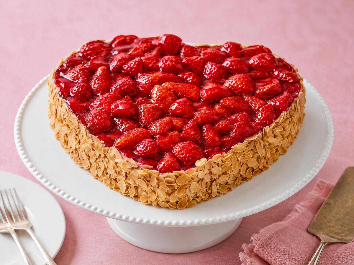 Strawberry Sponge Cake