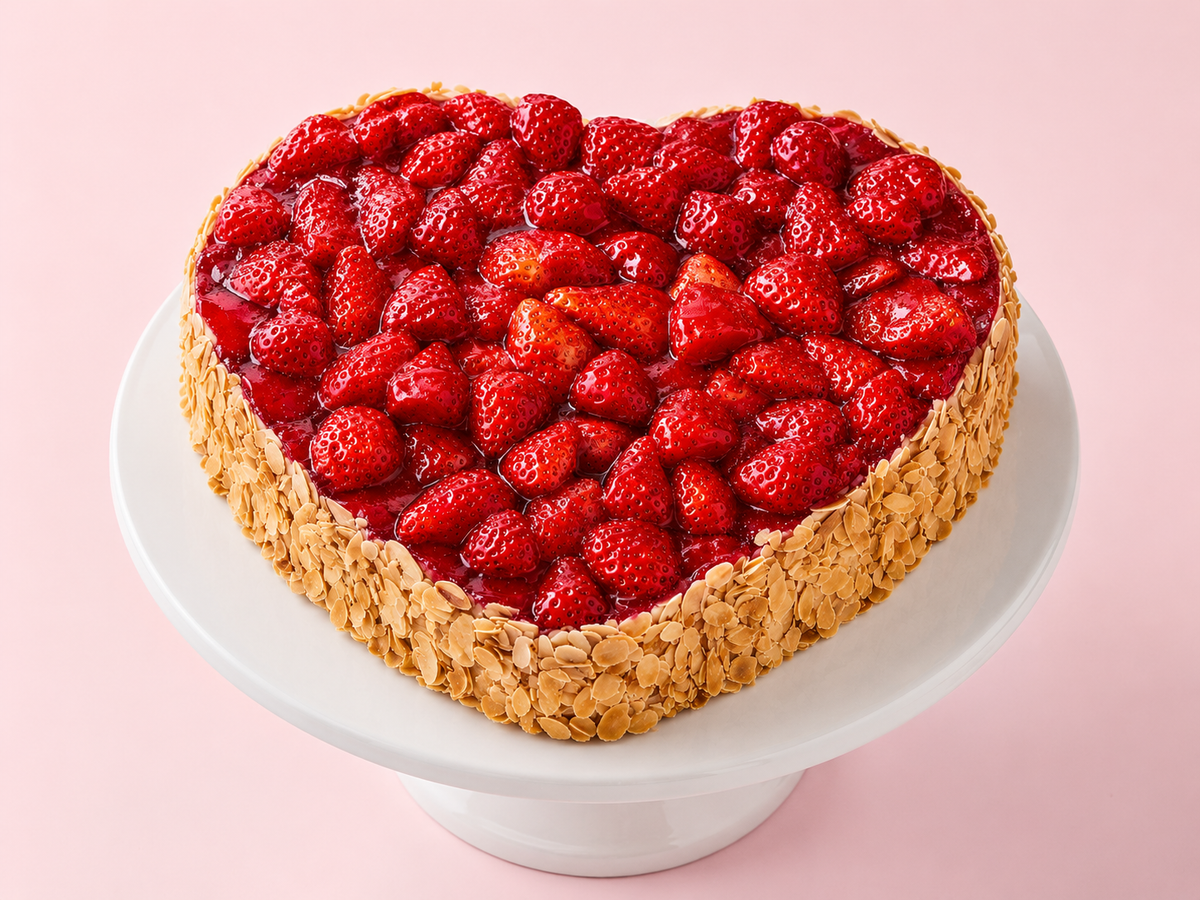 Strawberry Sponge Cake