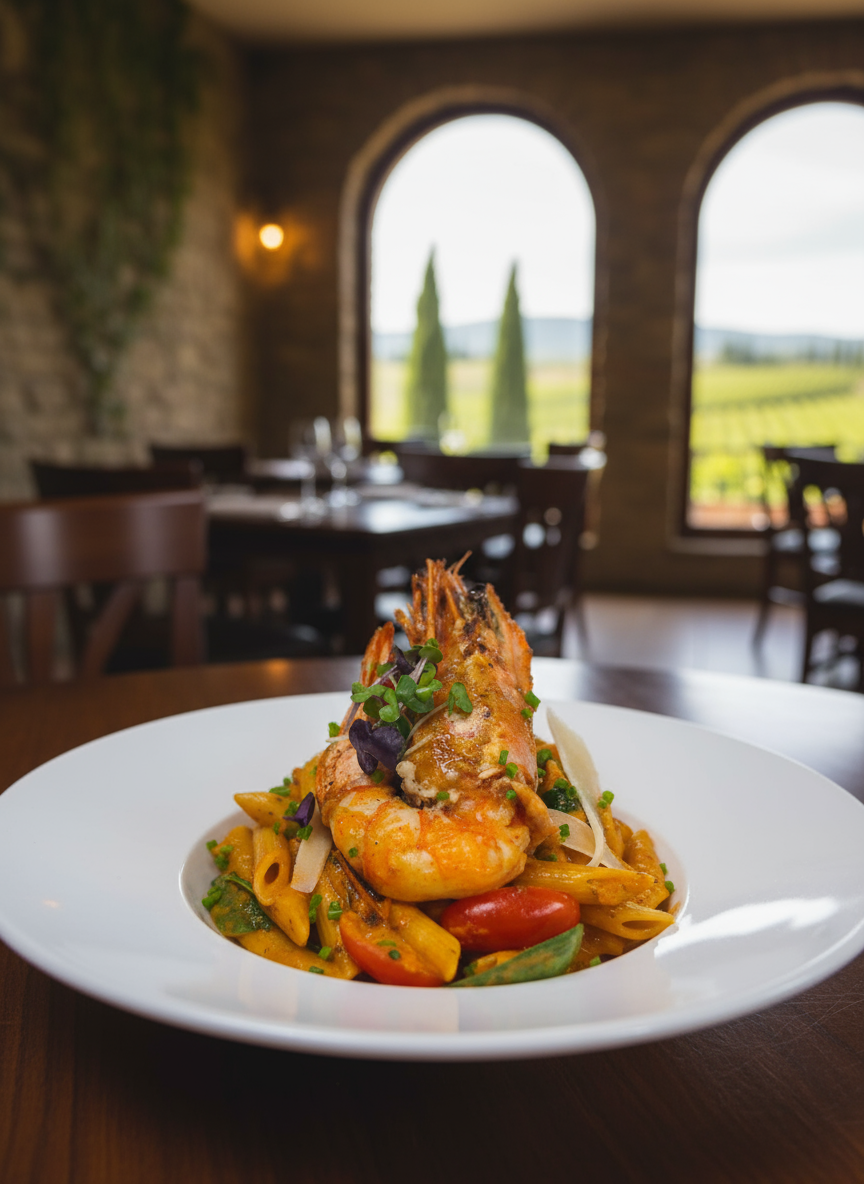 Tuscany Seafood Penne